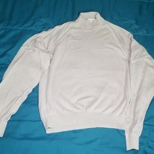 Pronto-Uomo dress Silver turtle neck